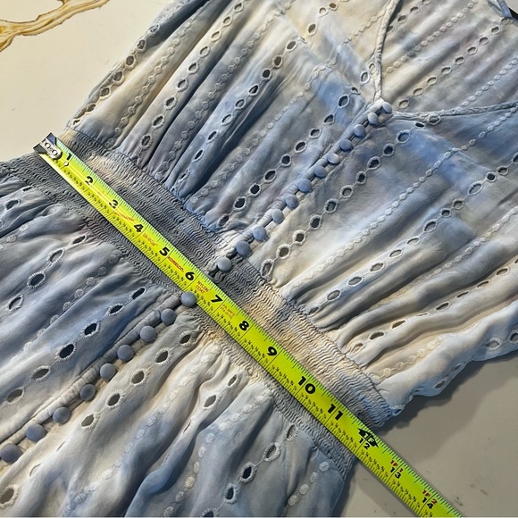 Young Fabulous and Broke Costa Blue Tie Dye Maxi Dress - Picture 6 of 9